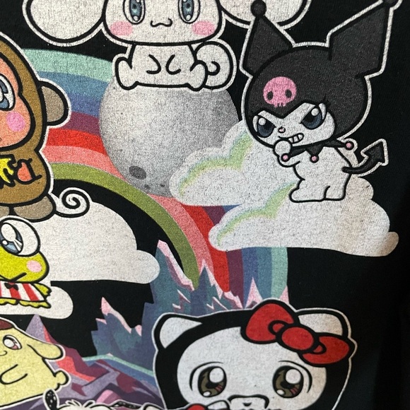 Dim Mak x Hello Kitty Daydream Black T-Shirt - Picture 5 of 10